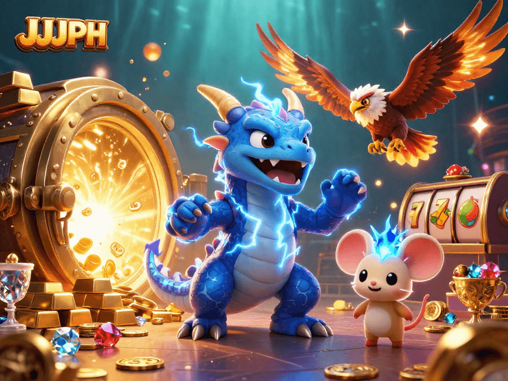 Ang JJJPH ay nagtatanim ng saya sa pagsusugal na may makulay na dragon, ibon, at mga yaman.