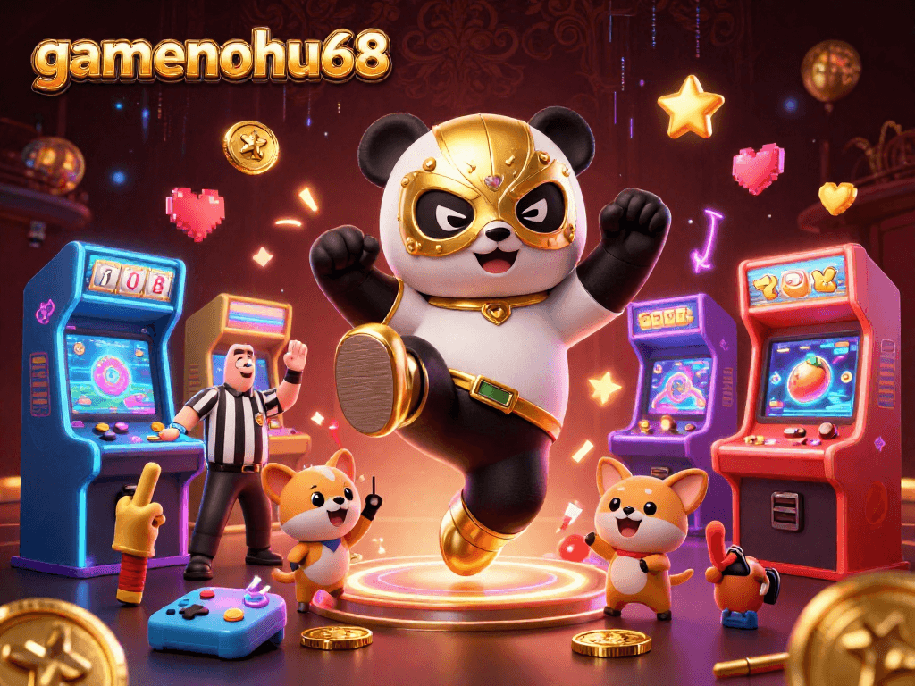 Experience thrilling gameplay with gamenohu68’s vibrant 3D casino action and exciting slot elements.