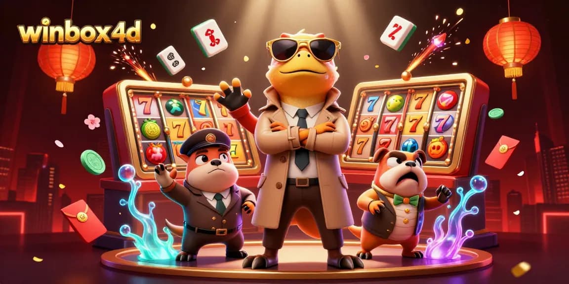 Experience winbox 4d's excitement with raptors disguised to enter a VIP casino lounge.