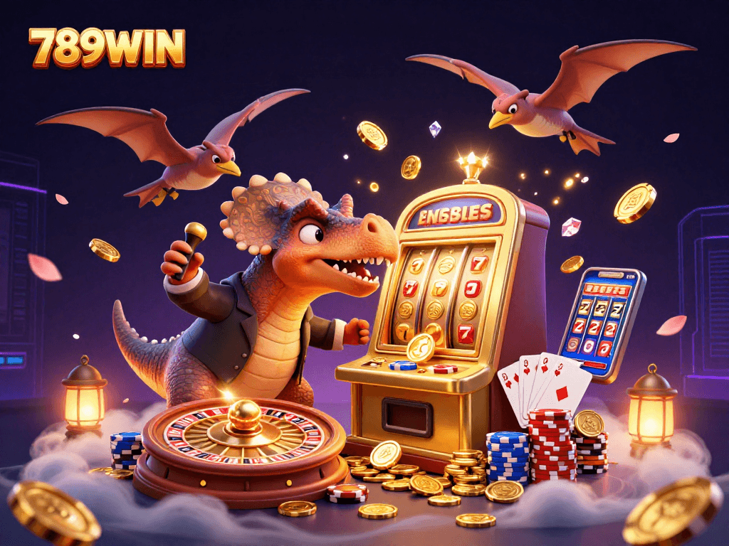 Experience the thrill with 789WIN as the giant pachycephalosaurus hits the jackpot!