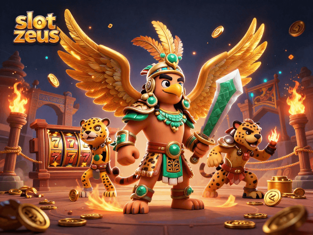 Menang besar dengan slot zeus, slot jackpot berputar dengan peluang emas dan efek dramatis.