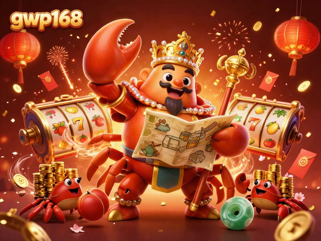 GWP168 mengajak pemain merasakan pengalaman jackpot terbaik dengan simbol keberuntungan berkilauan.