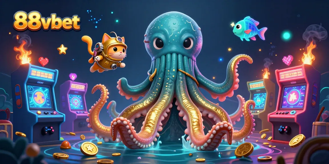 Play games on 88vbet while exploring treasures revealed by a colossal kraken.