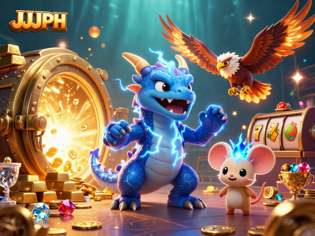 Ang JJJPH ay nagtatanim ng saya sa pagsusugal na may makulay na dragon, ibon, at mga yaman.