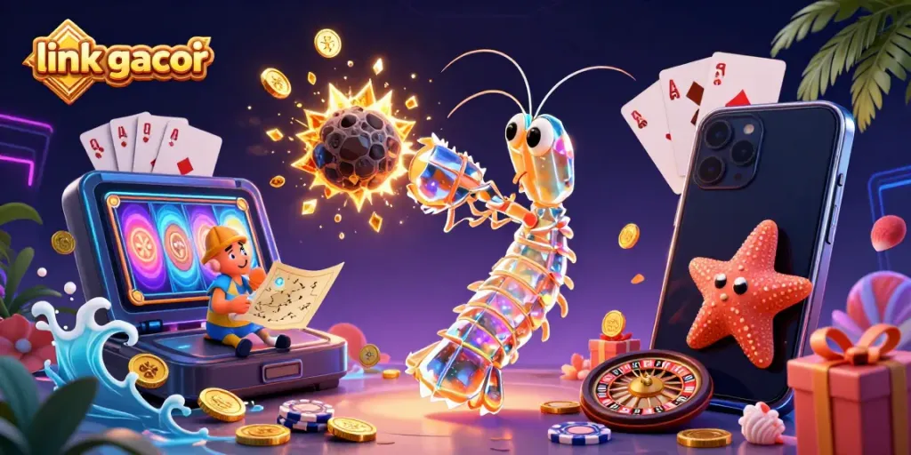 Experience gaming excitement as the link gacor slot game unleashes golden coins and dynamic animations.