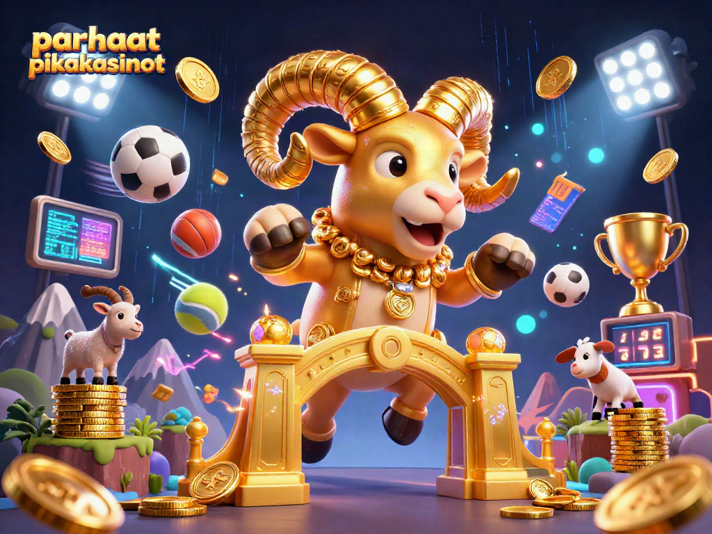 Bet on the parhaat pikakasinot with dynamic sports and casino elements in an energetic scene.