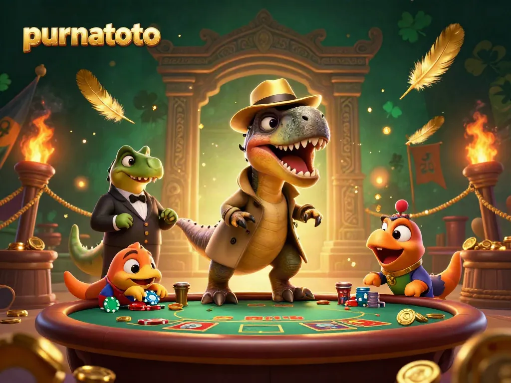 Pemain dan dealer di PURNATOTO bersaing, menikmati atmosfer slot gacor.