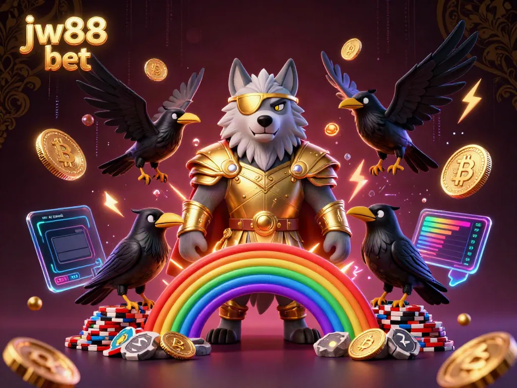 Win big with jw88 bet's exciting casino games featuring Odin and ravens!