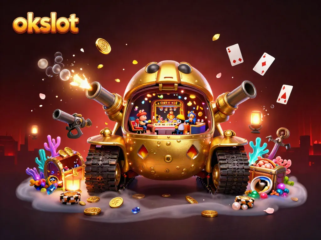 เกมสล็อตออนไลน์สุดพิเศษจาก Okslot มาพร้อมการ์ตูน 3 มิติ และบรรยากาศคาสิโนออนไลน์