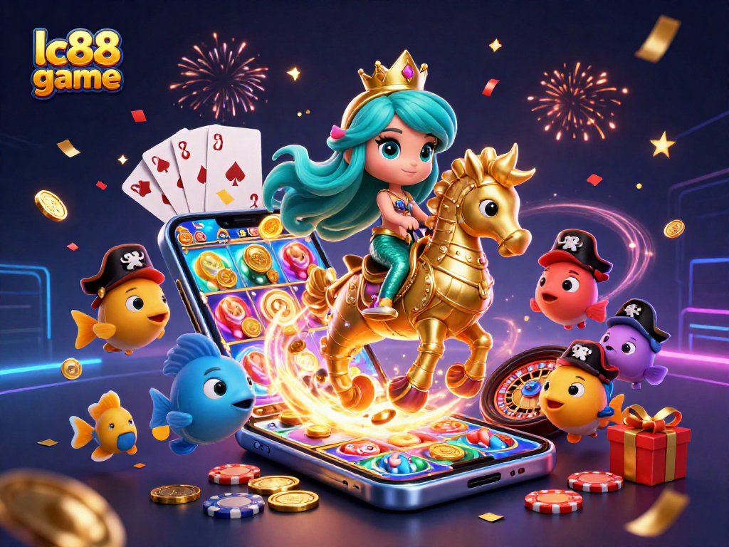 Experience thrilling gameplay with lc88 game featuring vibrant characters and casino excitement!