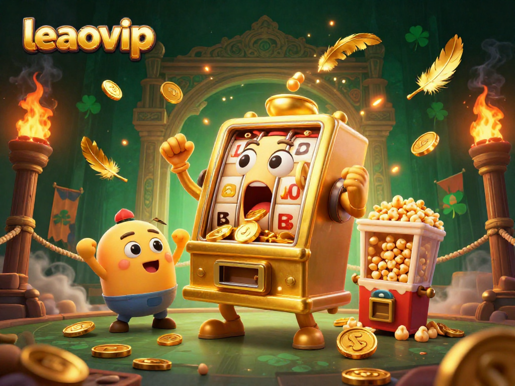 Mesin slot leaovip mendapatkan jackpot emas dengan koin berjatuhan, memberikan pengalaman kasino yang menarik.