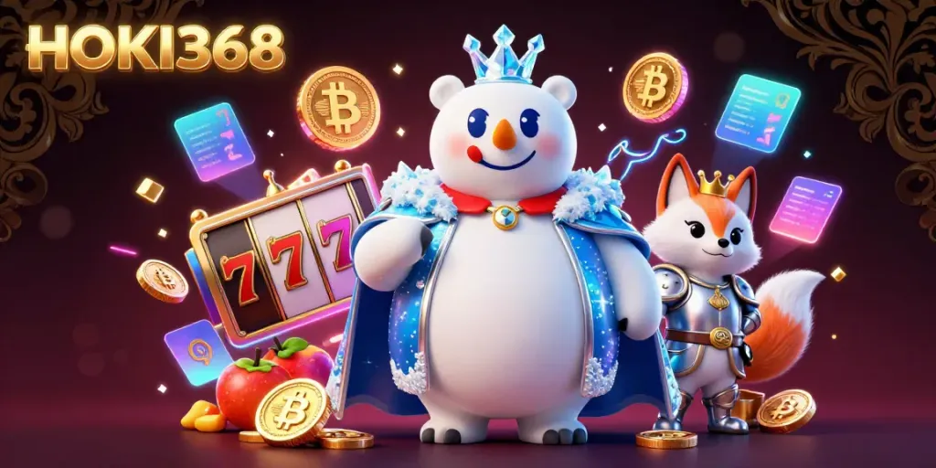 Experience HOKI368 excitement with interactive slot games and dynamic artwork.