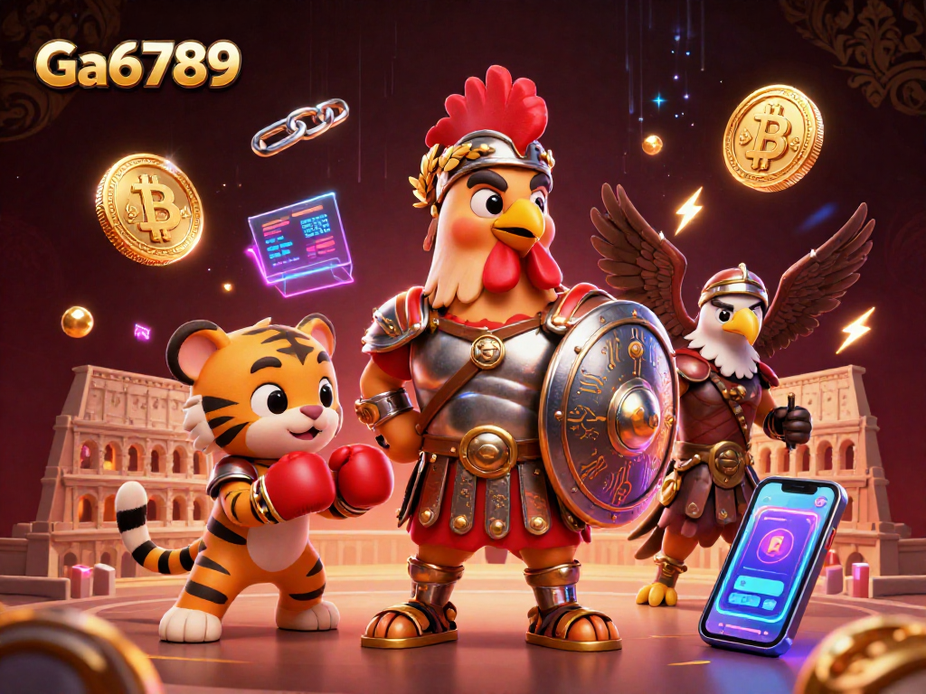 Engage in thrilling games with Ga6789's colorful digital carnival atmosphere of action and excitement.