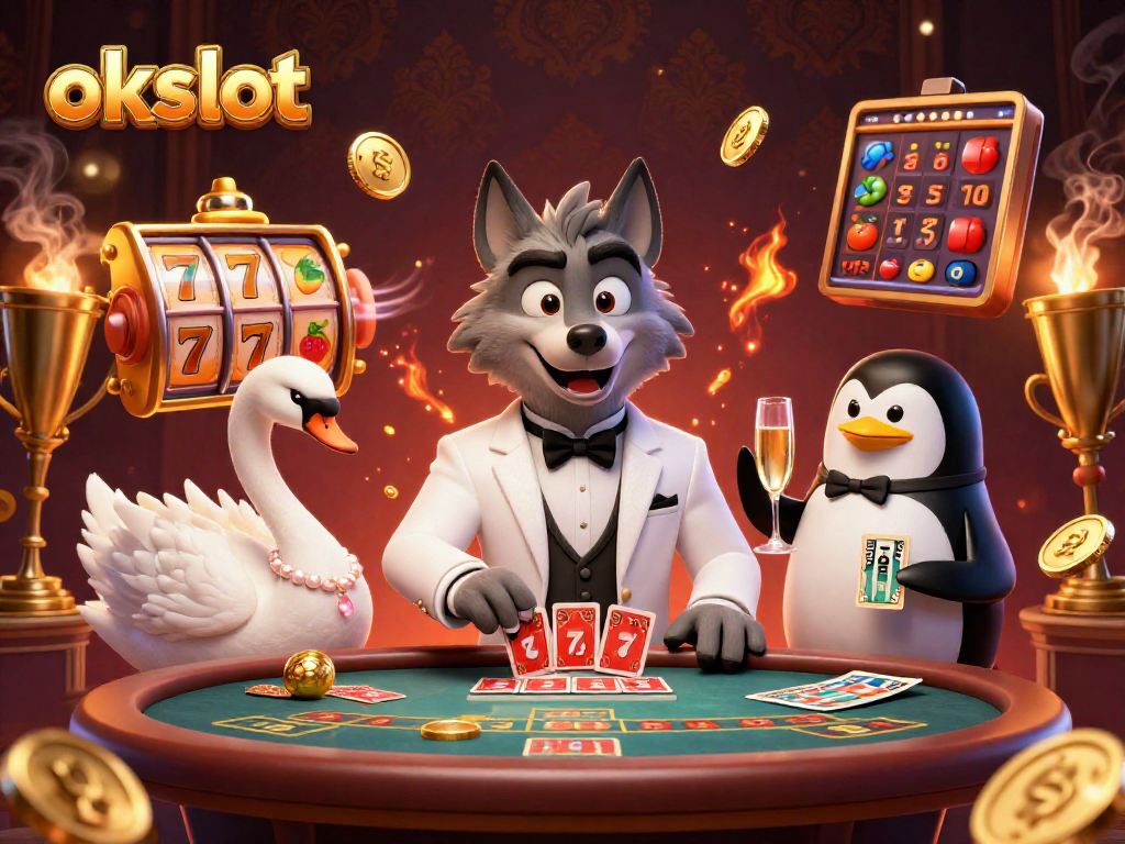 oksot สล็อตคาสิโนออนไลน์ที่น่าตื่นเต้น มีการ์ตูนน่ารักที่เล่นเกมคาสิโน