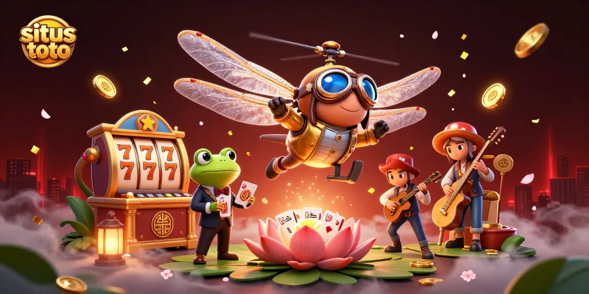 Experience thrilling action at situs toto with engaging slot games and vibrant casino elements.