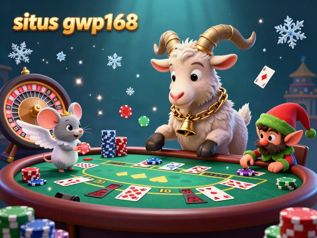 Memainkan permainan kasino langsung di situs gwp168 dengan karakter menarik dan suasana interaktif.