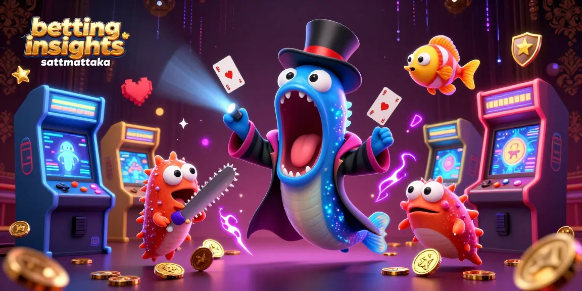 Engage with betting insights sattmattaka through this vibrant, dynamic casino-themed illustration.