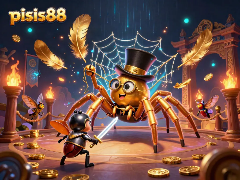 Experience the thrilling atmosphere of pisces88 casino with vibrant characters and immersive elements.