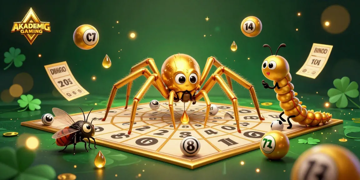 Experience exciting bingo action with AKADEMIGAMING's vibrant 3D illustration featuring dynamic characters.