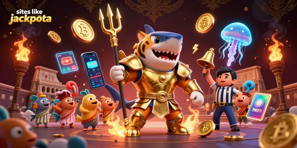 Engage with thrilling action on sites like Jackpota featuring vibrant 3D casino elements.