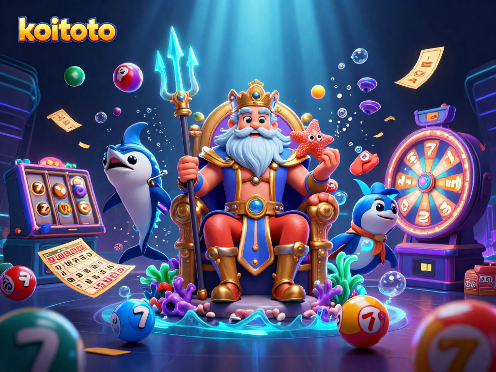 Koitoto menghadirkan keseruan slot online dengan simbol keberuntungan dan efek visual yang menarik.