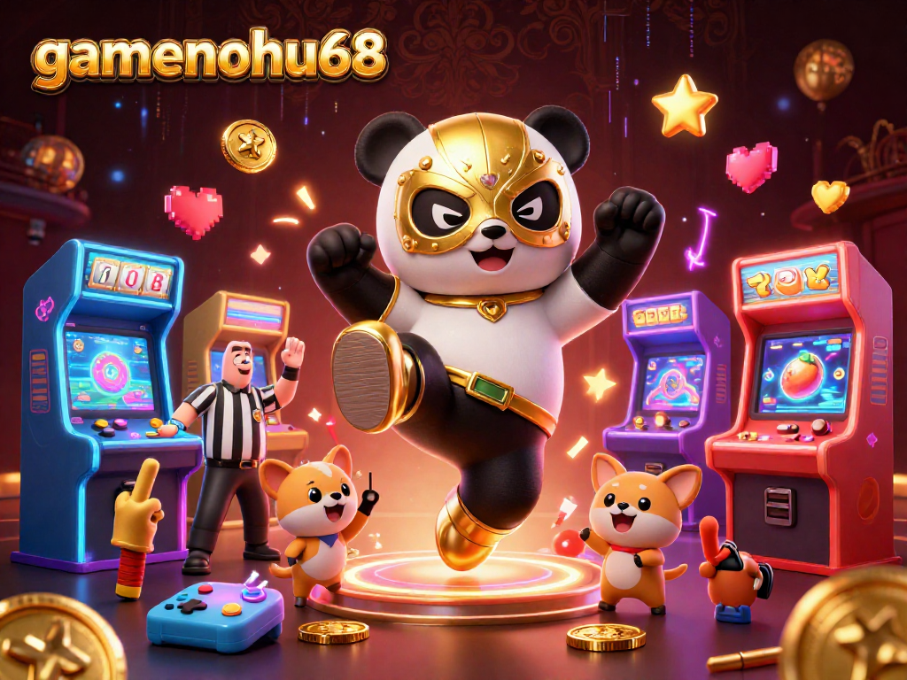 Experience thrilling gameplay with gamenohu68’s vibrant 3D casino action and exciting slot elements.