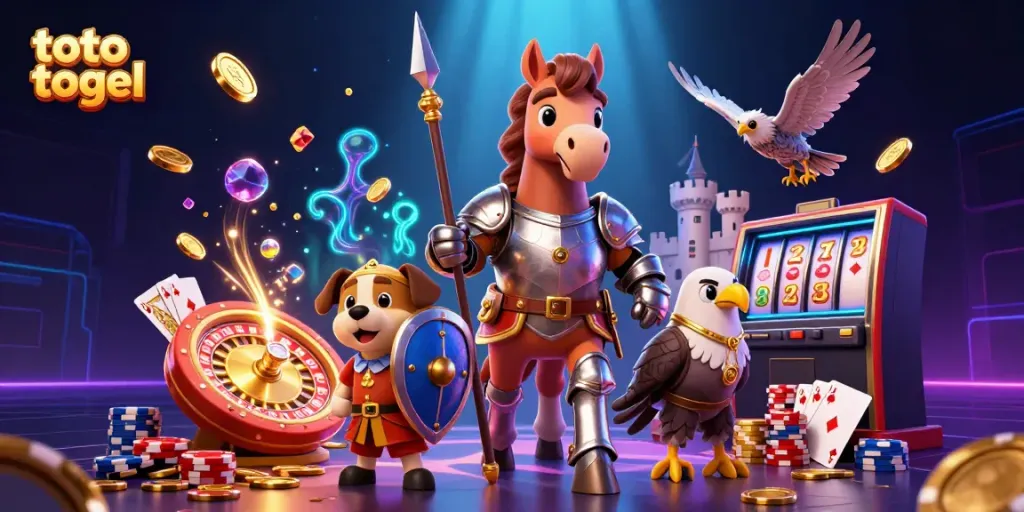 Experience thrilling toto togel action in a vibrant 3D casino world full of dynamic elements.