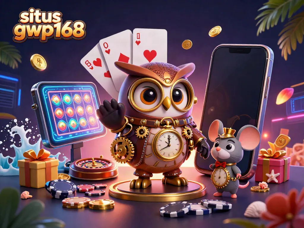 Merayakan kemenangan di situs gwp168 dengan slot berputar dan harta karun di sekitar.