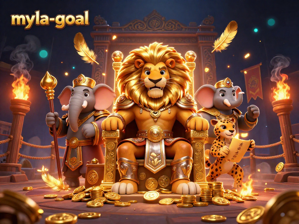 Engage with myla-goal and embark on an adventurous gambling journey in a vibrant casino atmosphere.