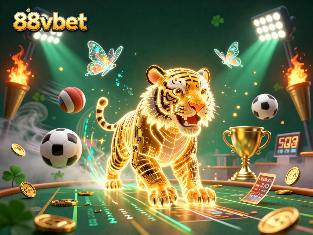 Experience thrilling online betting moments with 88vbet's vibrant casino scene, featuring dynamic sports elements.
