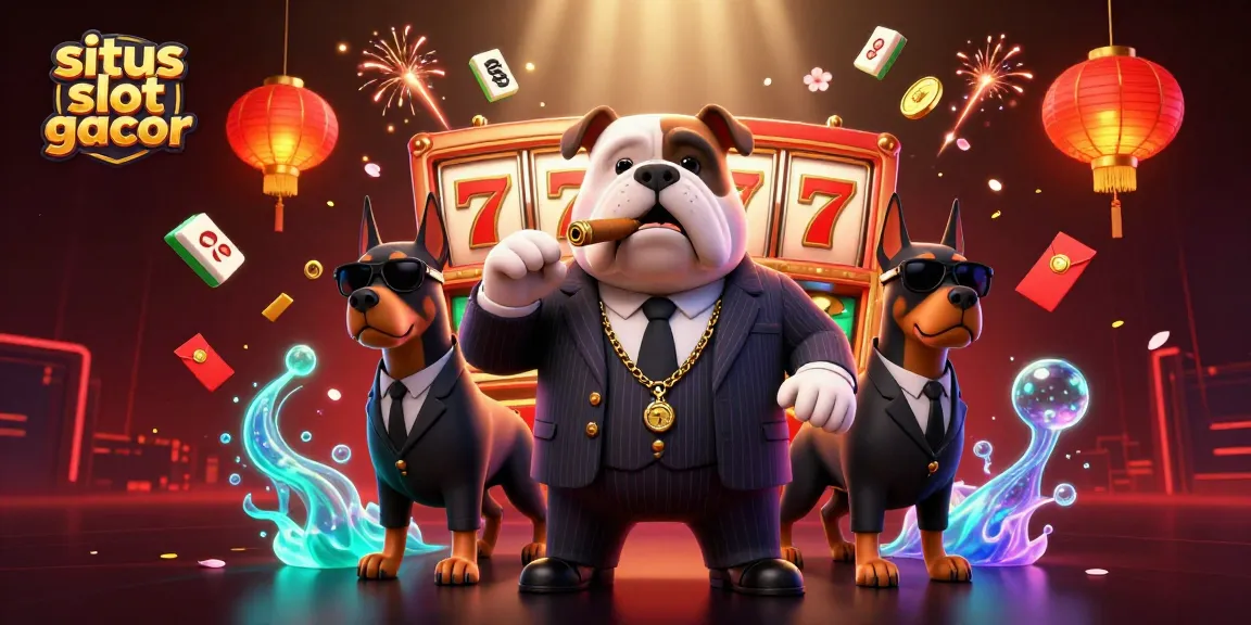 Experience the excitement of situs slot gacor with a 3D mafia boss and dynamic slot elements.