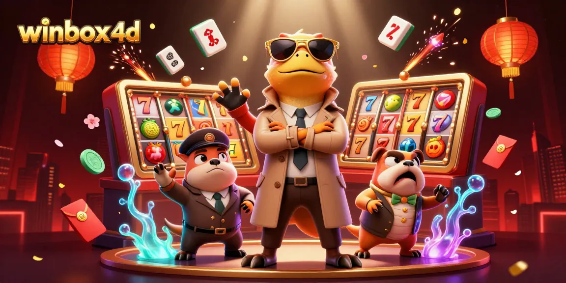 Experience winbox 4d's excitement with raptors disguised to enter a VIP casino lounge.