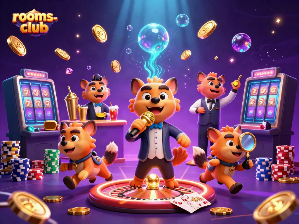 Saksikan aksi lucu di rooms-club dengan hyena dan permainan slot online yang mengasyikkan.