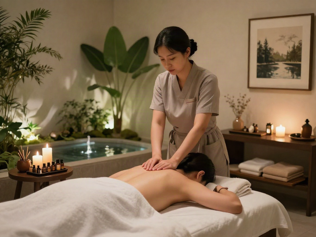 Experience relaxing 서울출장안마 therapy in a tranquil spa setting with soothing elements.