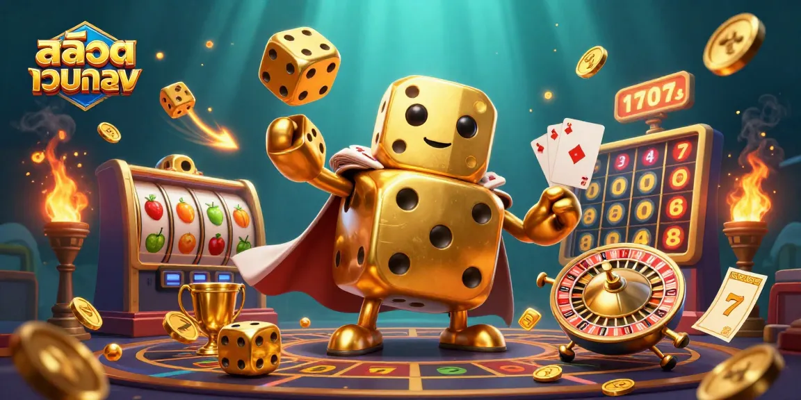 เล่นสล็อตเว็บตรง พร้อมรับโชคใหญ่ในเกมสล็อตออนไลน์คุณภาพสูง