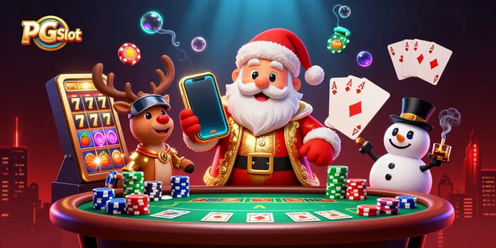 PG Slot: Rasakan keseruan jackpot bersama Santa, rusa, dan salju!