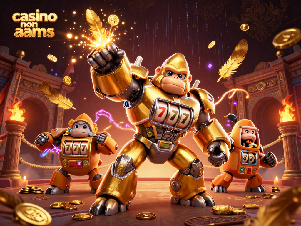 Scopri i giochi emozionanti dei casino non AAMS con un'immagine ricca di dettagli e azione.