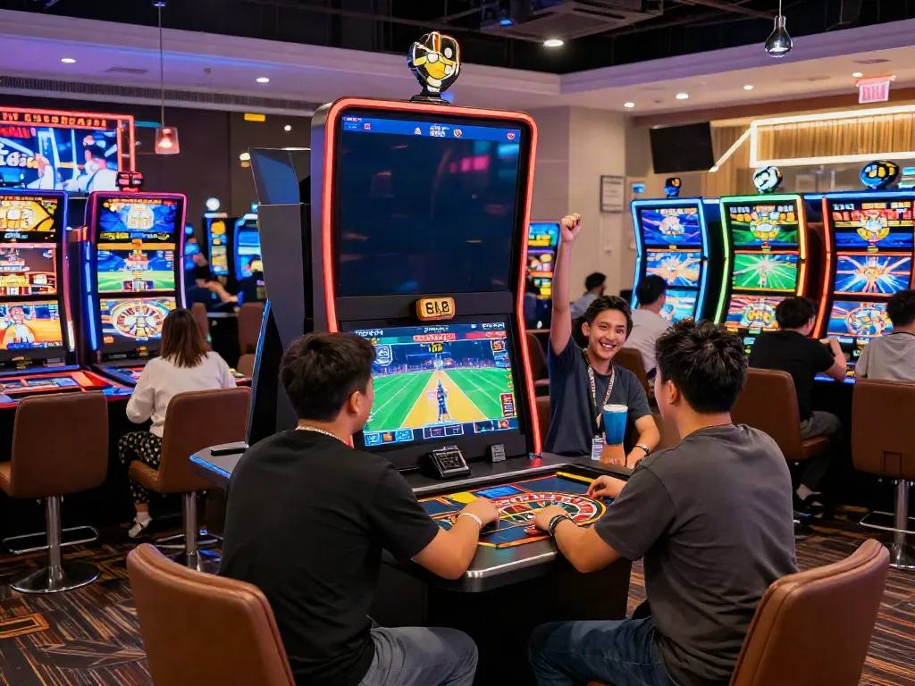 H19 online gaming scene with diverse players enjoying live casino experience.