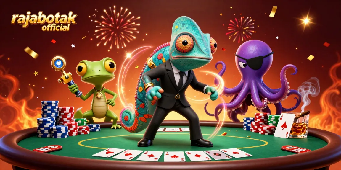 Experience thrilling gameplay with rajabotak official as players engage in poker strategy with colorful chips.