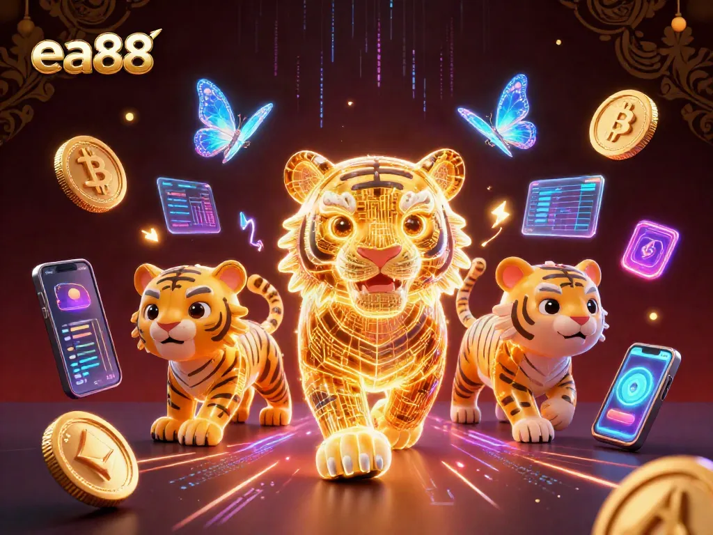 ea88 trải nghiệm chơi game sôi động với hổ vàng ánh sáng trong casino số