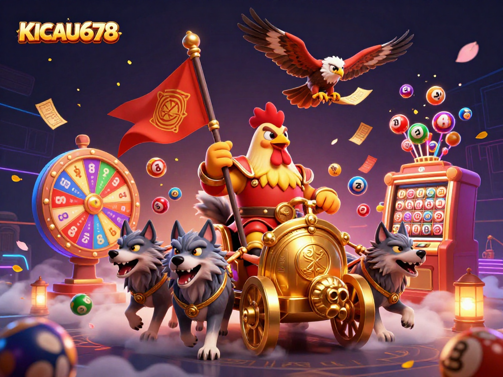 KICAU678 offers a thrilling gaming experience with colorful elements and winning slots.