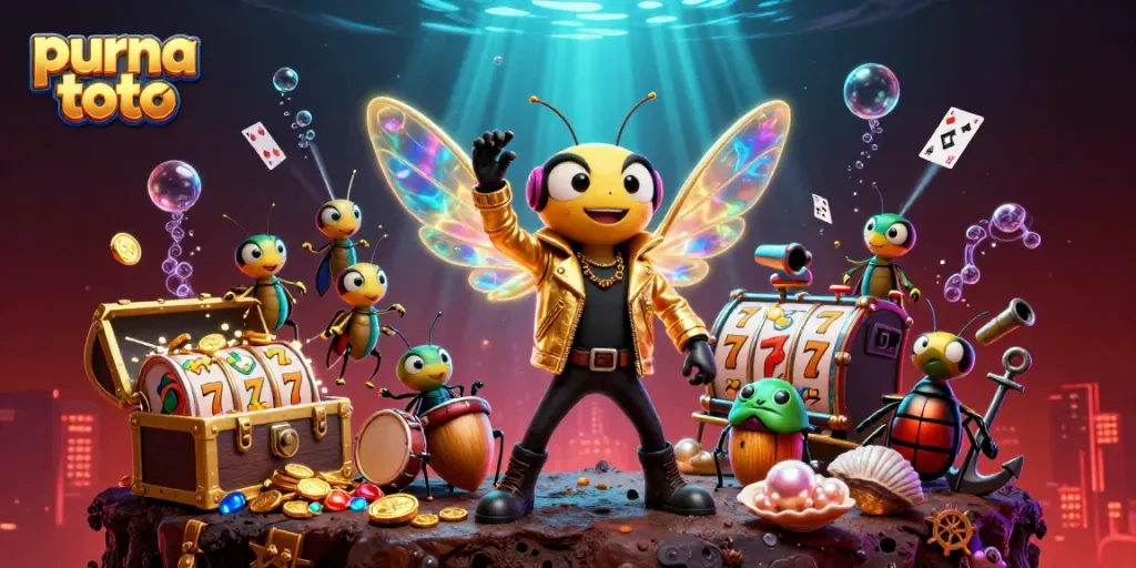 Menggali kemenangan di purna toto dengan karakter menarik dalam ilustrasi slot gacor