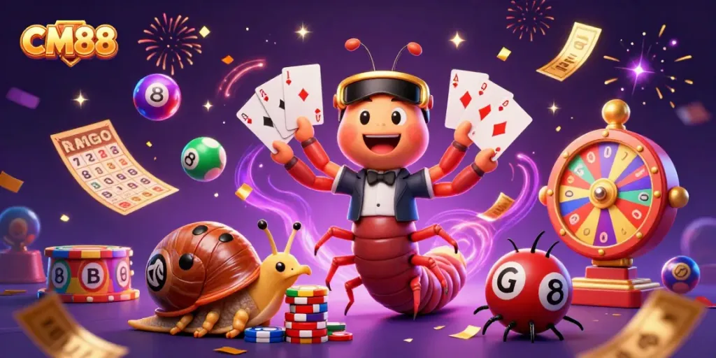 Experience exhilarating gaming at CM88 with vibrant activities, luxury dealers, and winning odds.