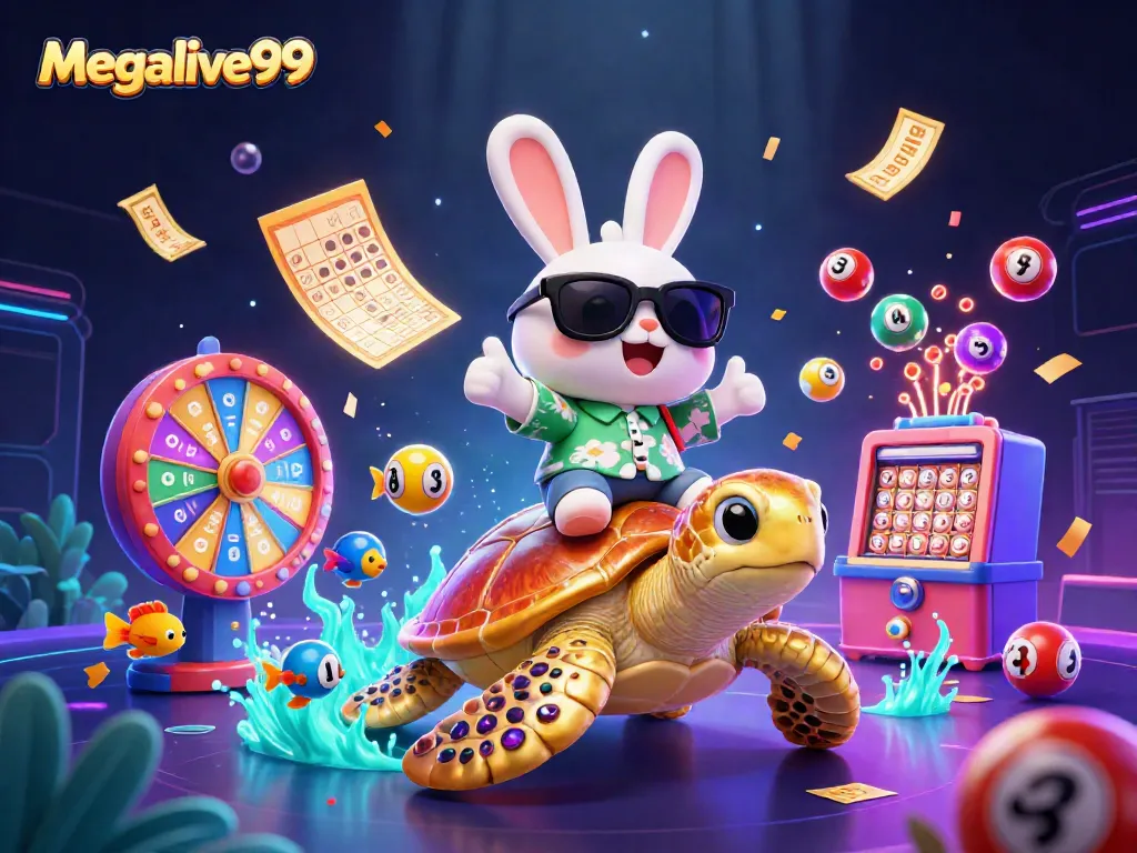 Megalive99 menghadirkan keberuntungan sambil bermain dengan lotere dan tiket emas.