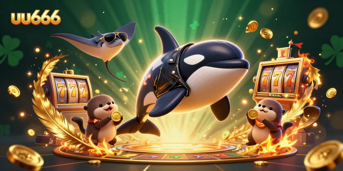 Experience thrilling moments in uu666 with animated characters and vibrant casino elements!