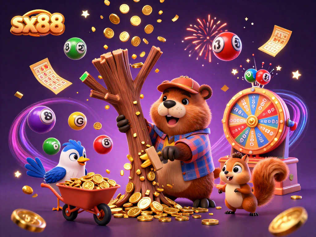 SX88 players enjoy golden coin rewards from an exciting 3D casino adventure filled with fun.