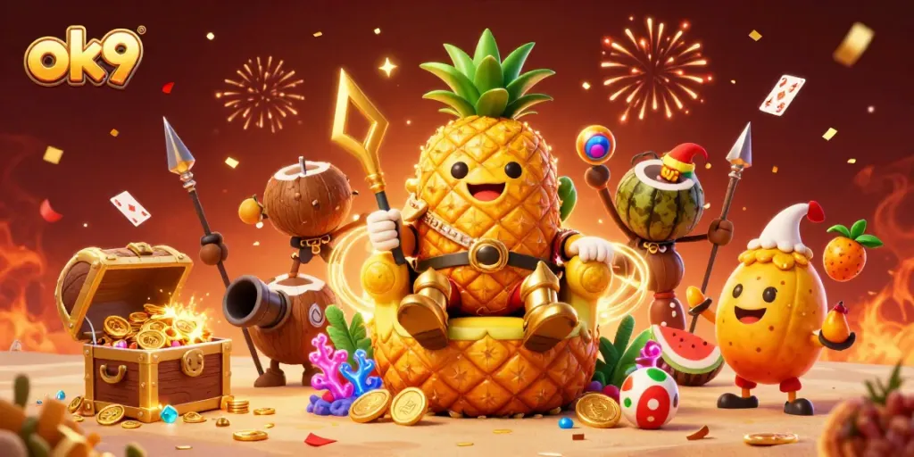 Join the thrilling ok9 casino adventure with vibrant characters and sparkling treasures.