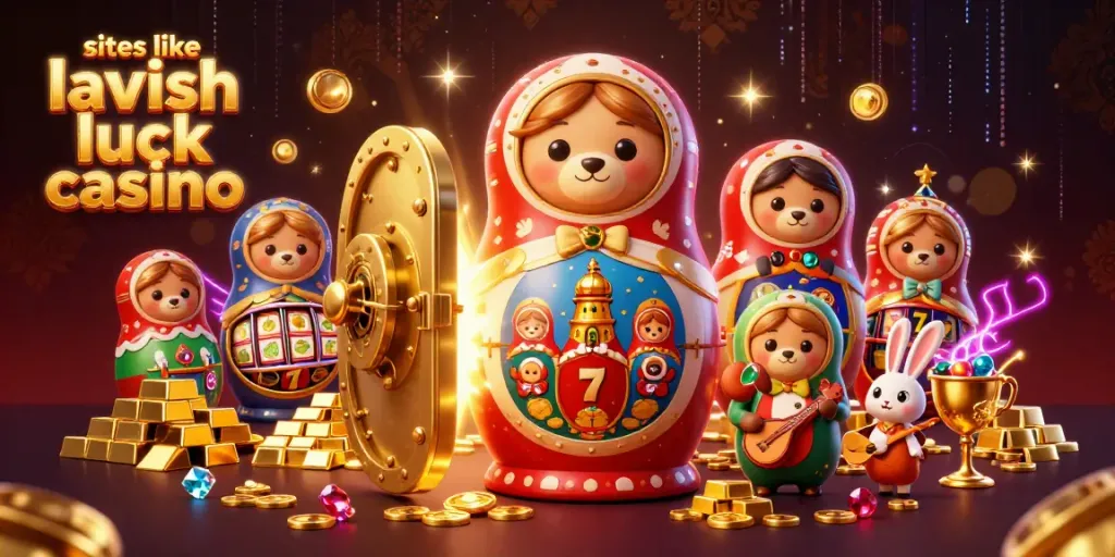 Discover great gameplay at sites like lavish luck casino with colorful 3D gambling characters.