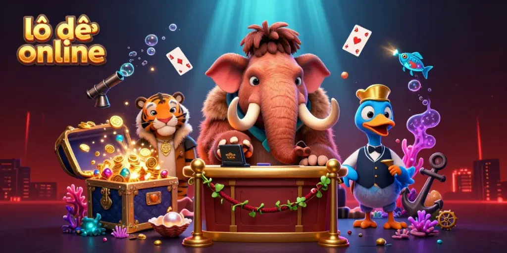 Experience thrilling gameplay at lô đề online with vibrant casino elements and captivating characters.