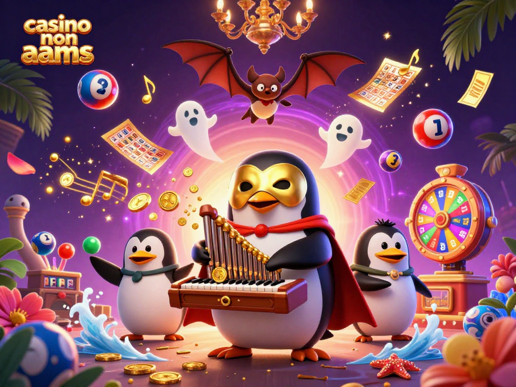 Slot e giochi d'azzardo nei casino non AAMS, con pinguino e spettacoli di premi